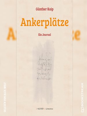 cover image of Ankerplätze--Ein Journal